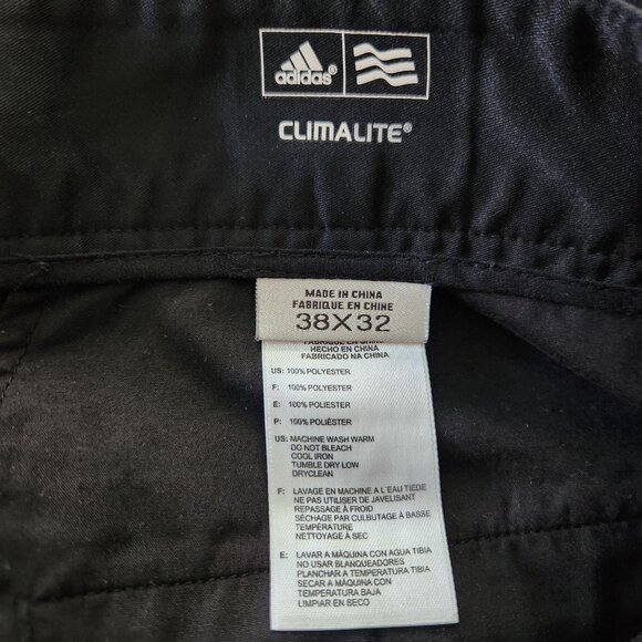 Adidas Climate Golf Pants Men's Size 38X32 Black - Picture 5 of 5